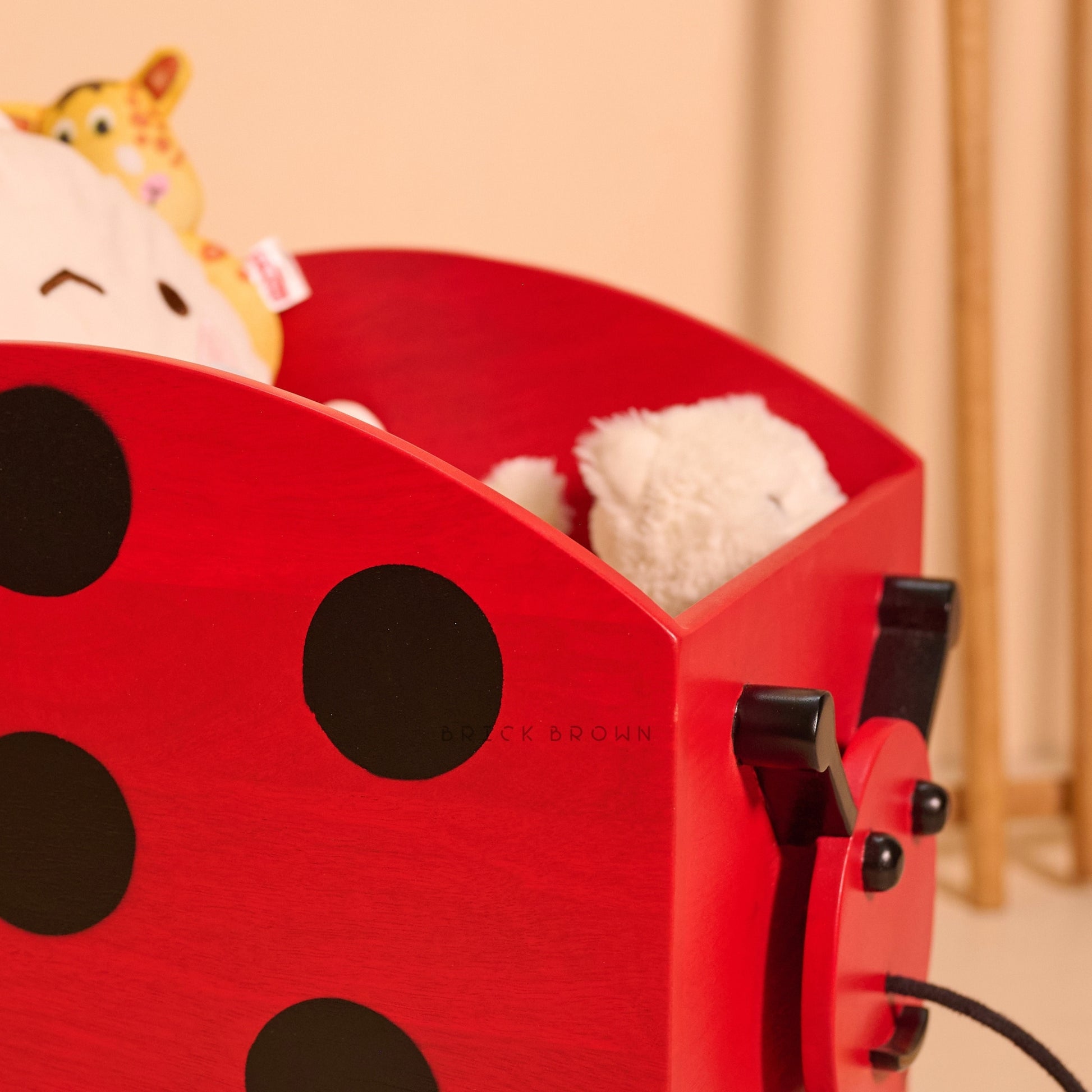 Ladybug Toy Cart