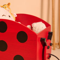 Ladybug Toy Cart