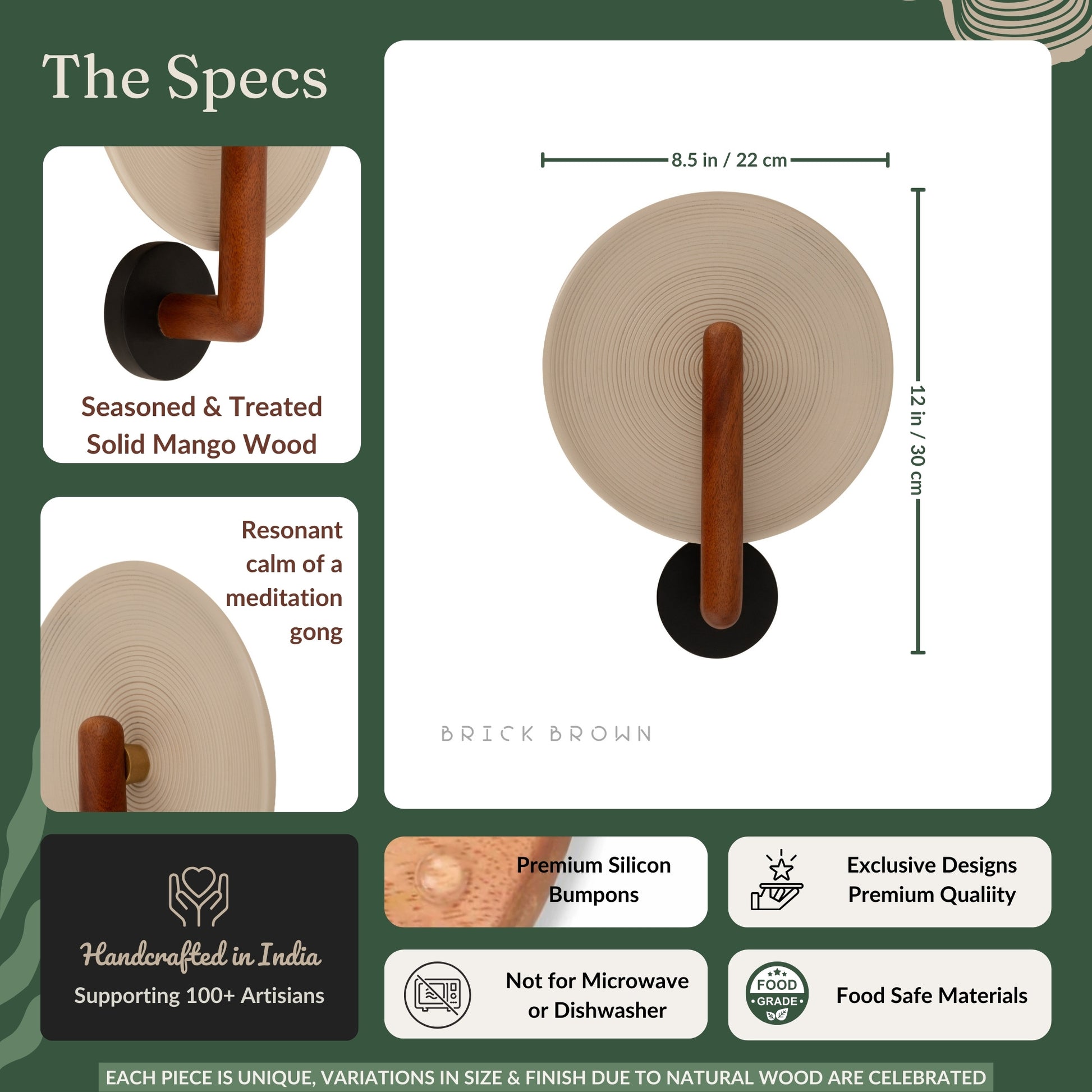 Gong Wall Light