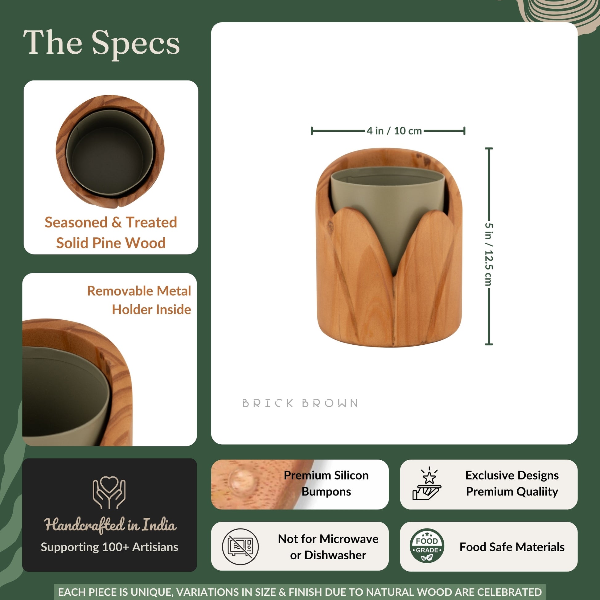 Tulip Cutlery Holder