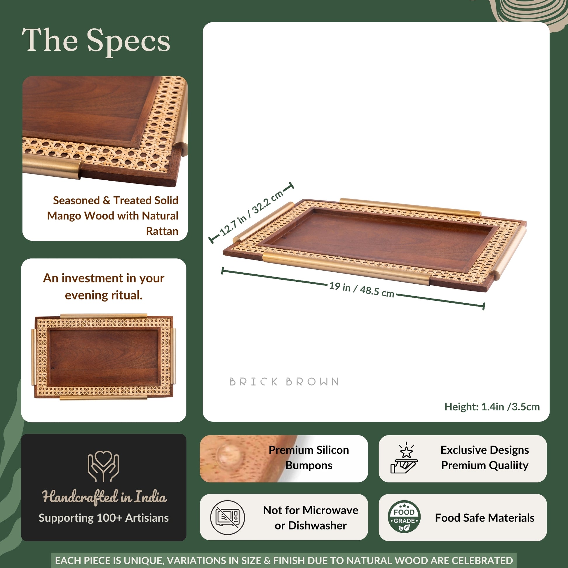 Vault Bar Tray