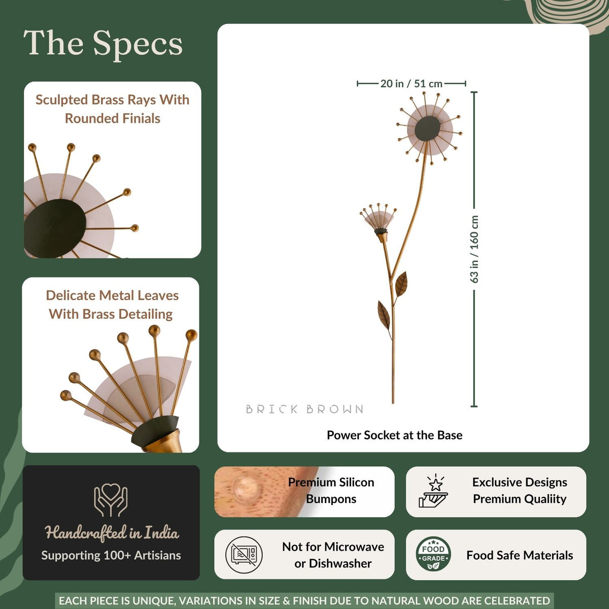 Dandelia Wall Light