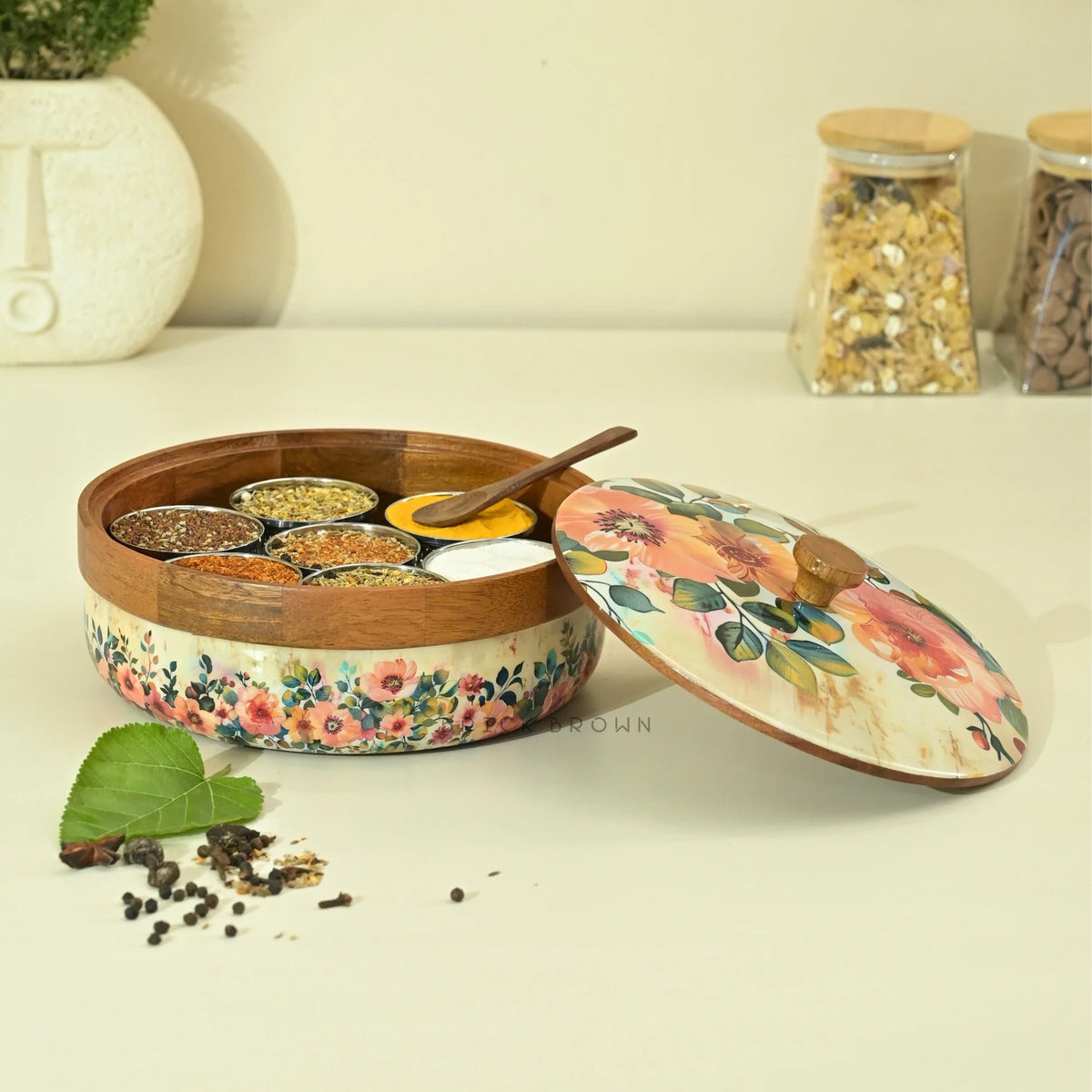 Pastel Flora Kitchen Duo Gift Set