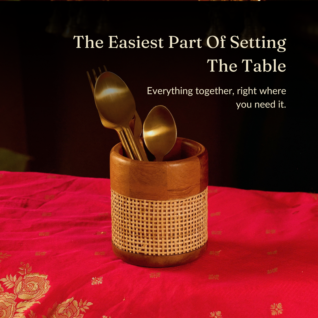 Tresso Cutlery Holder