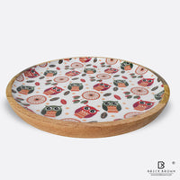 Bohemian Round Serving Platter (10 Inch)