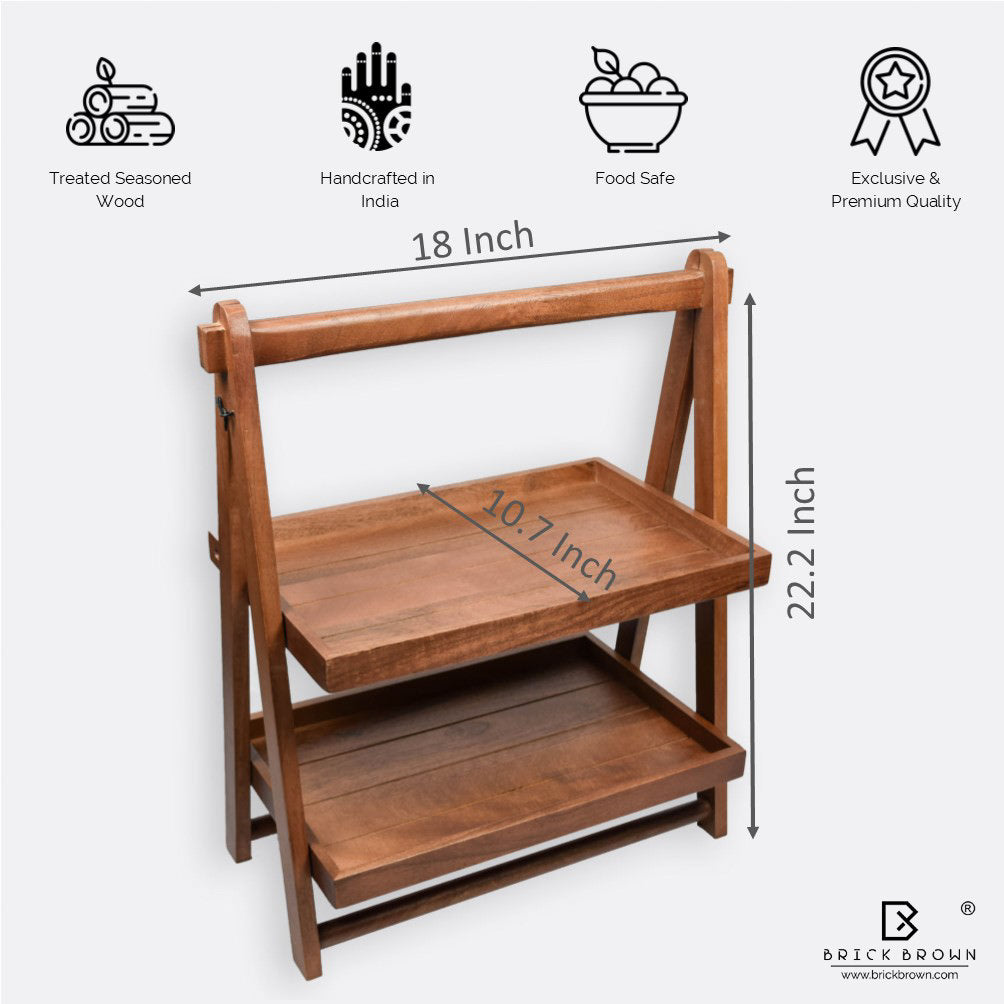 Foldable Organizer from Mahogany Collection (Large)