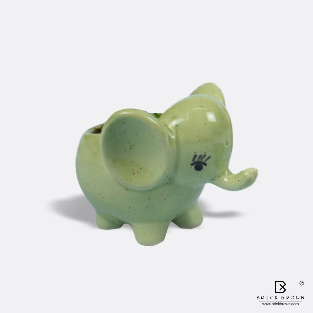 Mini Elephant Planter