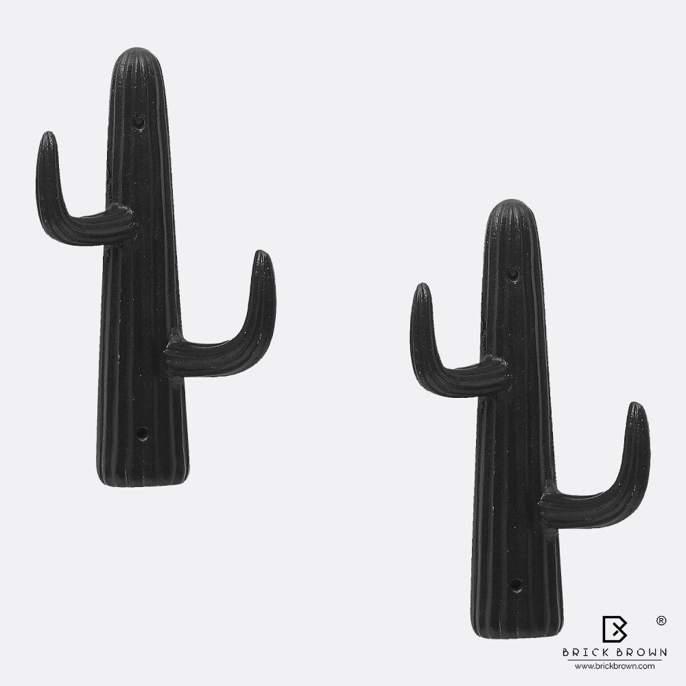 Cacti Key Holder/Wall Shelf - Set of 2