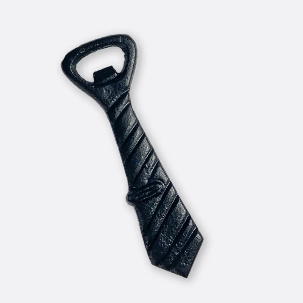 Tie Bottle Opener in Black