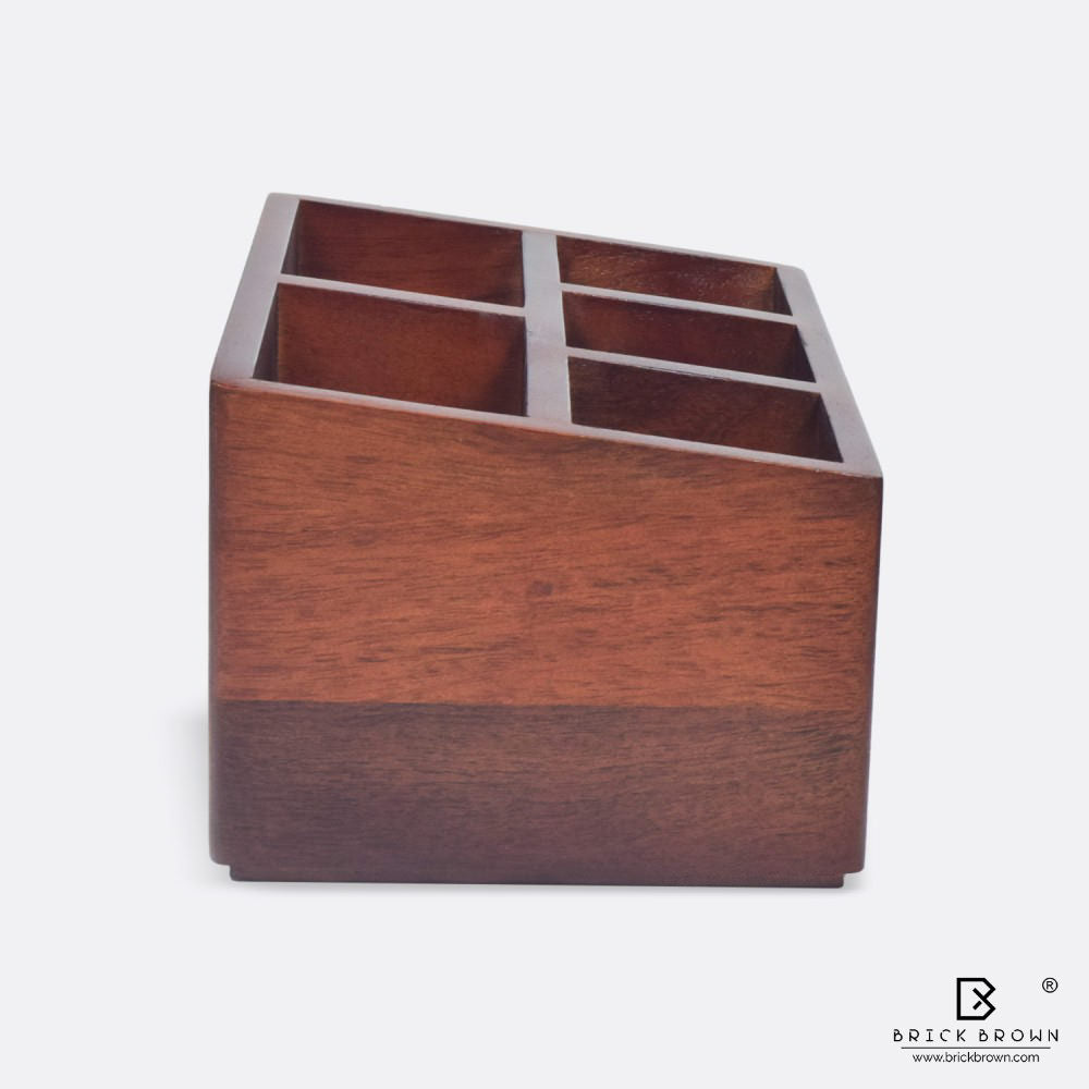Cutlery Caddy/Holder from Mahogany Collection