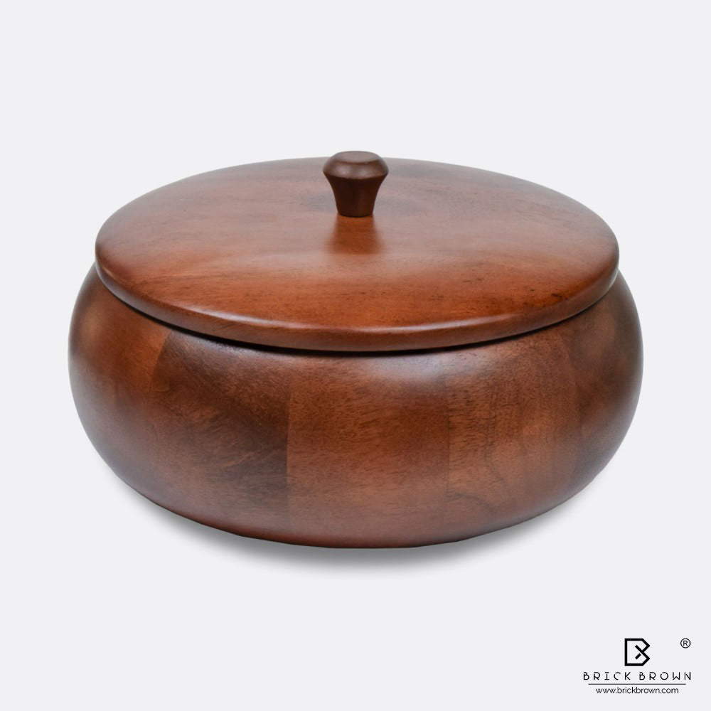 Roti Box from Mahogany Collection (Small)