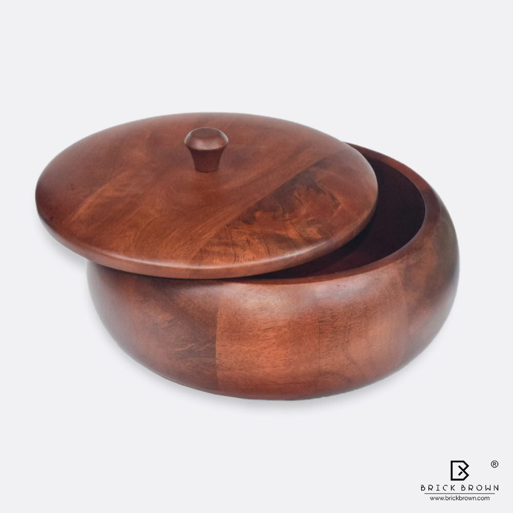 Roti Box from Mahogany Collection (Small)