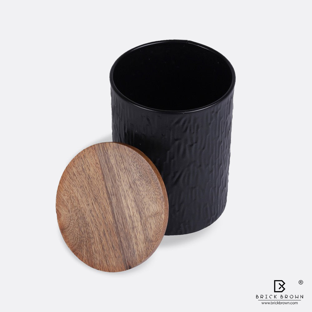 Tree Bark Canister (Set of 2)
