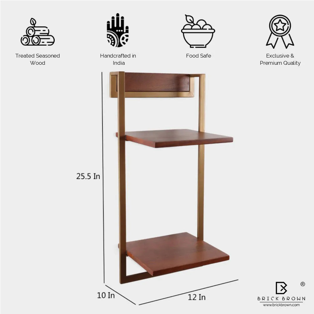 Gemmy Cinnamon Wall Shelf (Vertical)