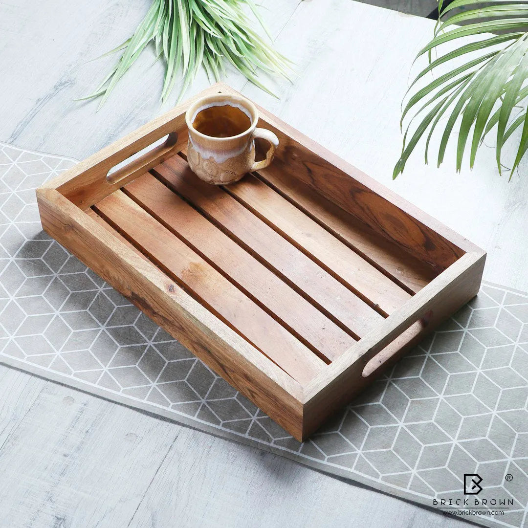 Standing Stripes Serving Tray